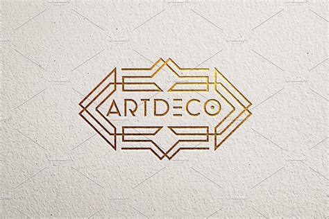 9 Art Deco Logo Template | Art deco logo, Art deco monogram, Logo design inspiration branding