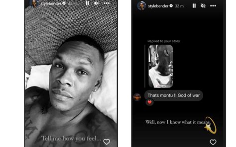 Israel Adesanya flaunts new neck tattoo, asks fans to decode its meaning