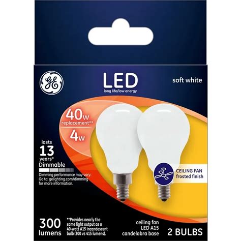 Dimmable Ceiling Fan Bulbs | Shelly Lighting