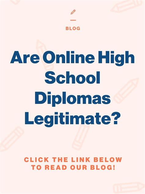 Are Online High School Diplomas Legitimate? | Online high school, High school diploma, High school