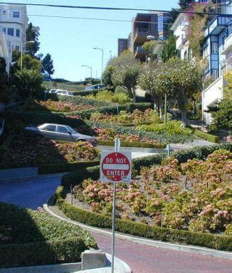 Lombard Street is San Francisco’s Crookedest Street.