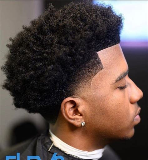 Afro Taper Fade Design