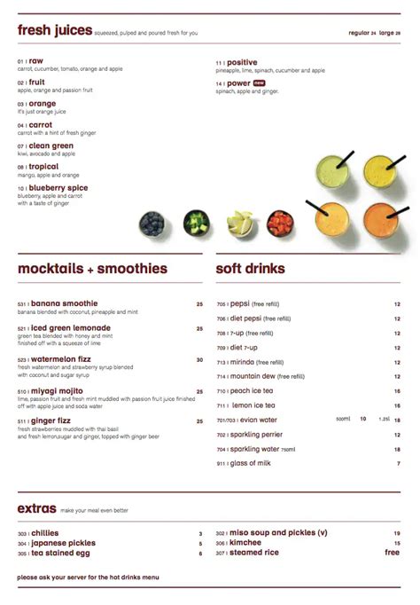 wagamama Menu, Menu for wagamama, Westbay, Doha - Zomato Qatar