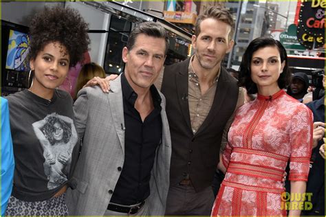 Ryan Reynolds & 'Deadpool' Cast Step Out For 'Good Morning America ...