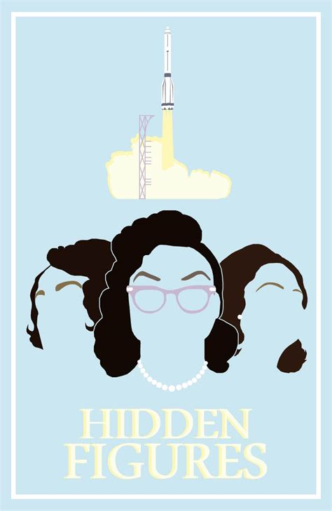 Illustrator: Hidden Figures Movie Poster | Thao Mai Nguyen