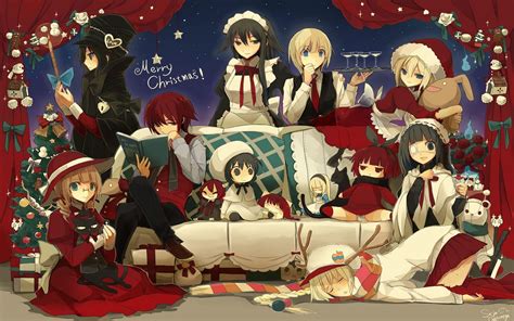 Merry Christmas Anime Wallpapers - Wallpaper Cave