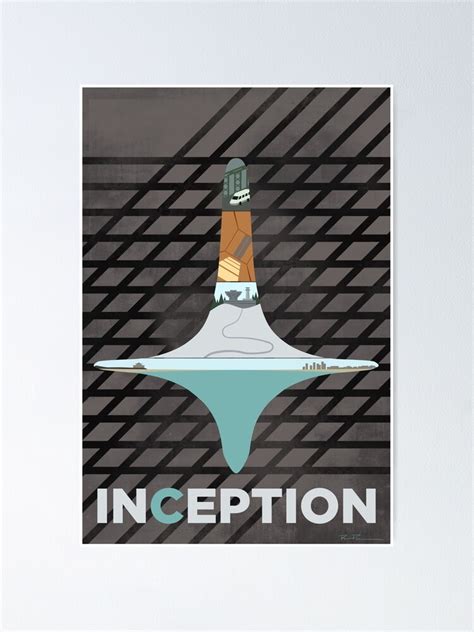 "INCEPTION - Minimal Fan Art Poster" Poster for Sale by ryanpiracha | Redbubble