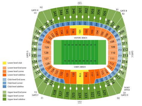 Kansas City Chiefs Stadium Map | Draw A Topographic Map