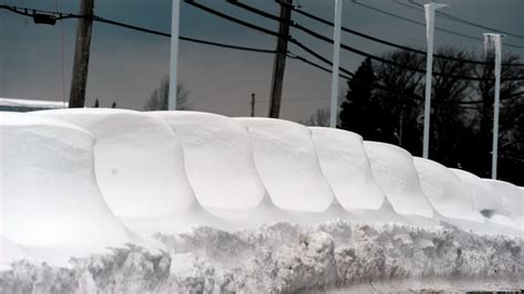 "Historic" snowfall in New York state in the United States - World ...