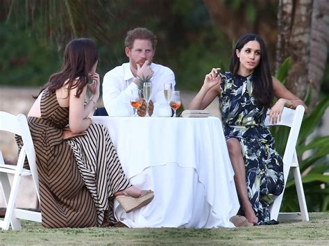 Prince Harry and Meghan Markle at Wedding in Jamaica 2017 | POPSUGAR ...