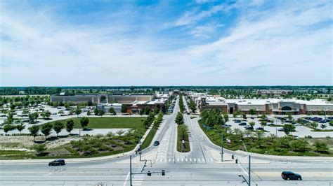 Drone Photography of The Shops at Fallen Timbers, Maumee, Ohio