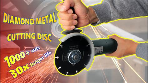 Diamond Metal Cutting Disc For Angle Grinder(1000+ Cuts, 30X longer ...