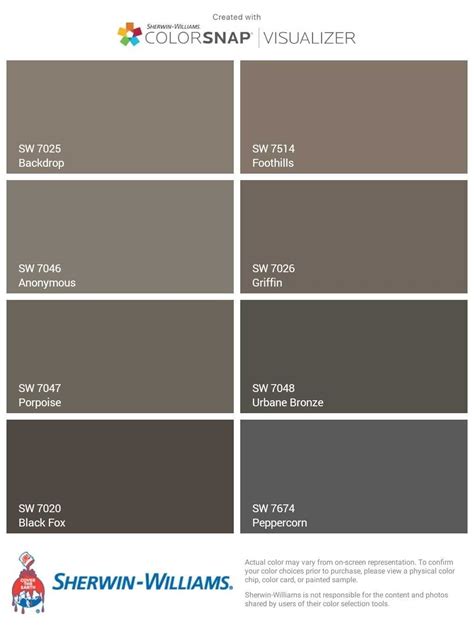 Dark browns and soft blacks for dramatic pop of color in hallway. Sherwin-Willia... | 1… | Brown ...