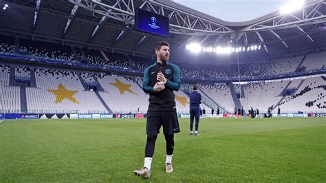 Final preparations at the Juventus Stadium