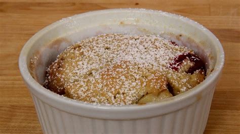 Apple Cranberry Cobbler Recipe - Laura Vitale - Laura in the Kitchen ...