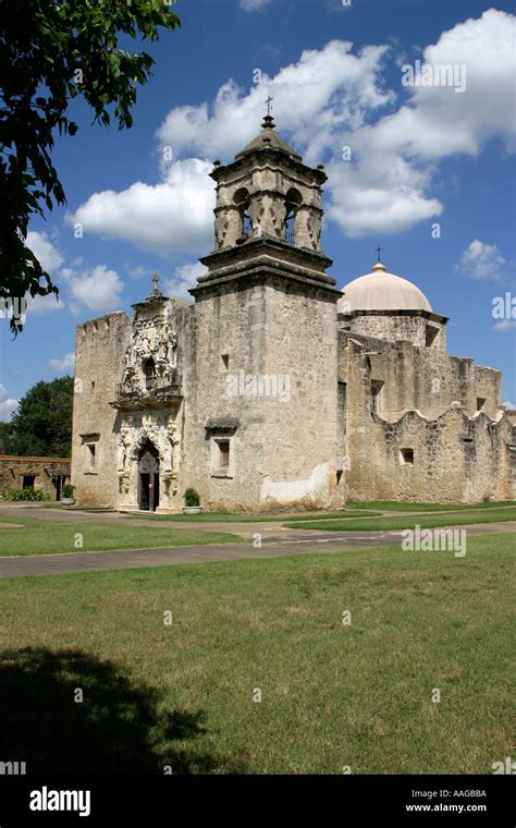 Mission San Jose San Antonio Texas Stock Photo - Alamy