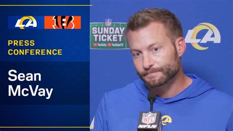 Los Angeles Rams Press Conference | Sean McVay reacts to the 16-19 loss ...