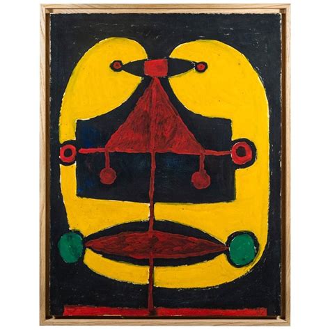 Albert Chubac, Painting, France, circa 1960 For Sale at 1stDibs