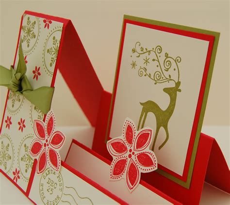 CRAFTY RED: Stampin' Up Christmas cards