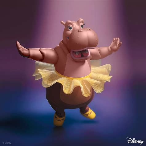Disney Ultimates Fantasia Hyacinth Hippo Action Figure