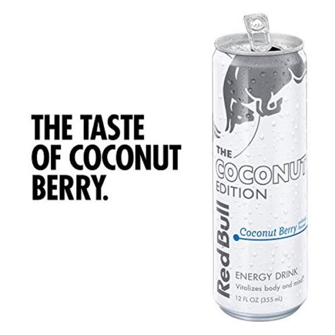 Red Bull Energy Drink, Coconut Berry, 12 fl oz (24 Count),