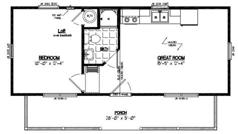 Famous Ideas 17+ 12 X 32 Cabin Floor Plans