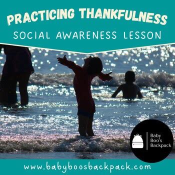 Social Awareness Lesson Plan: Practicing Thankfulness | Gratitude ...