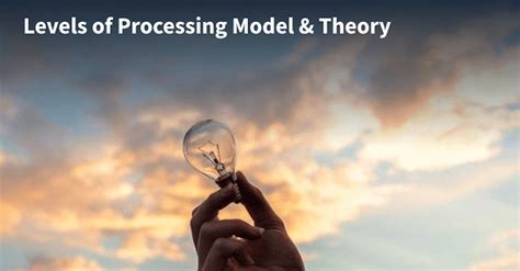 Levels of Processing Model & Theory | EdApp Microlearning