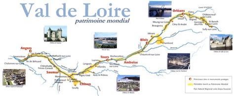 Val de Loire, Castles Map | Loire valley castles, Loire valley, Loire