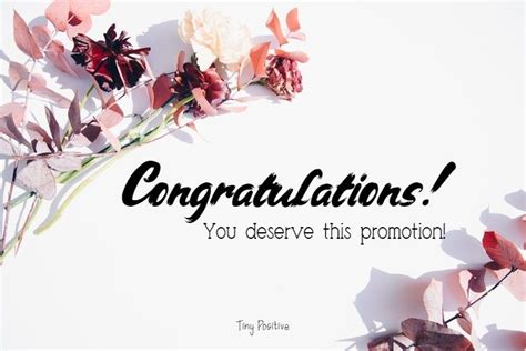 165 Promotion Wishes – Congratulations Message on Promotion 2 Congratulations Messages For ...