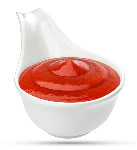 Premium Photo | Ketchup isolated on white