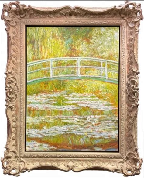 Bridge at Giverny - Claude Monet - by Peter Osborne at Images in Frames Gallery