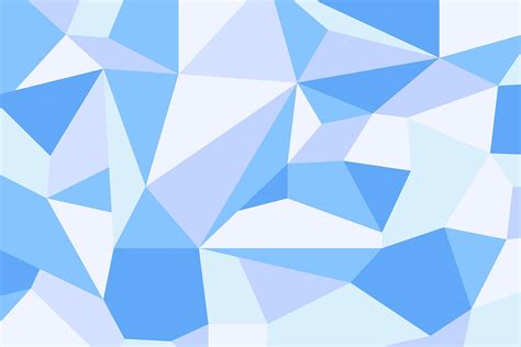 Blue geometric background vector | Premium Vector - rawpixel