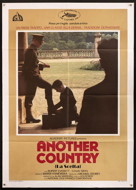 Another Country Movie Poster 1984 Italian 2 foglio (39x55)