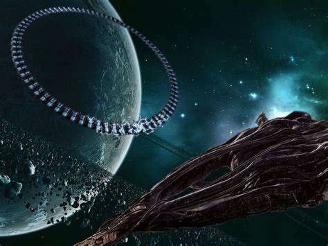 wraith hive ship. | Stargate ships, Stargate, Stargate universe