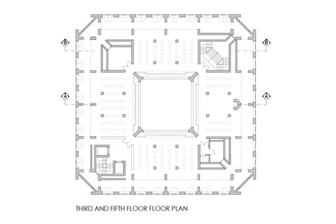 Phillips Exeter Academy Library DWG CAD Project Download