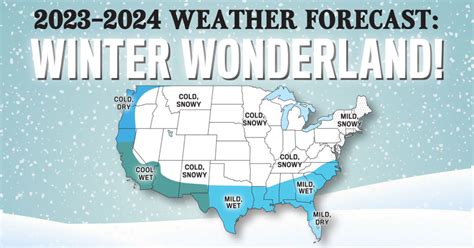 Farmers Almanac Winter 2023 - 2024 Predictions - Powder Destinations