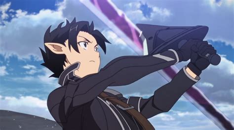 sword+art+online+kirito+ep+11 | amazing sequence of flight swords ...