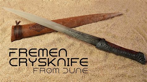 Fremen Crysknife from Dune - Painting 3D Resin Prints - YouTube