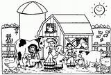 Free Coloring Pages Farm Download Png Images  sketch template