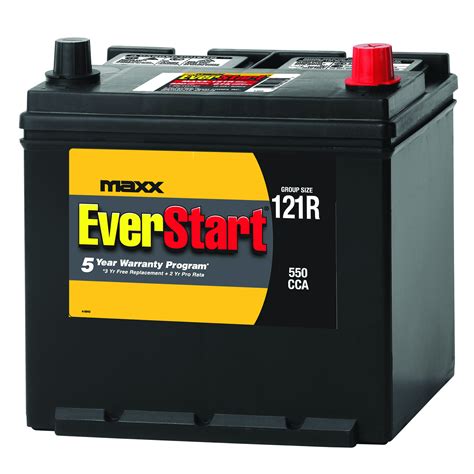 EverStart Maxx Lead Acid Automotive Battery, Group 121R - Walmart.com - Walmart.com