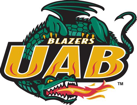 UAB Blazers Logo - Alternate Logo - NCAA Division I (u-z) (NCAA u-z ...