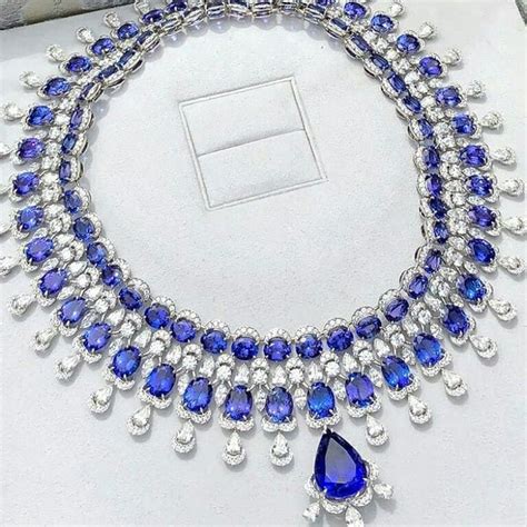 Gorgeous Sapphire and Diamond Necklace by Chopard – Gorgeous Gems and ...