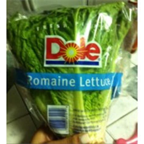 Dole Romaine Lettuce: Calories, Nutrition Analysis & More | Fooducate