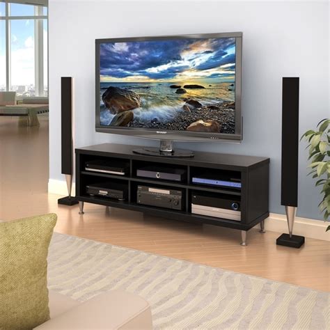 Shop Valhalla Broadway Black 55-inch TV Stand - Free Shipping Today - Overstock.com - 8664100