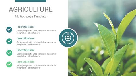 Free Agriculture PowerPoint Template | Powerpoint template free ...