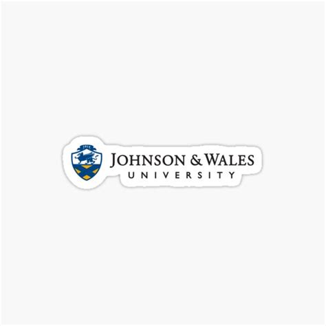 "Johnson & Wales University Logo Sticker" Sticker by willowdonnaruma | Redbubble