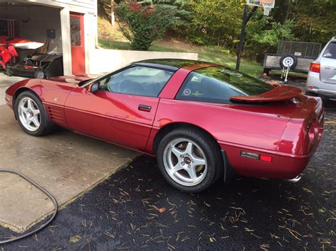 Dark Red 1995 Chevrolet Corvette