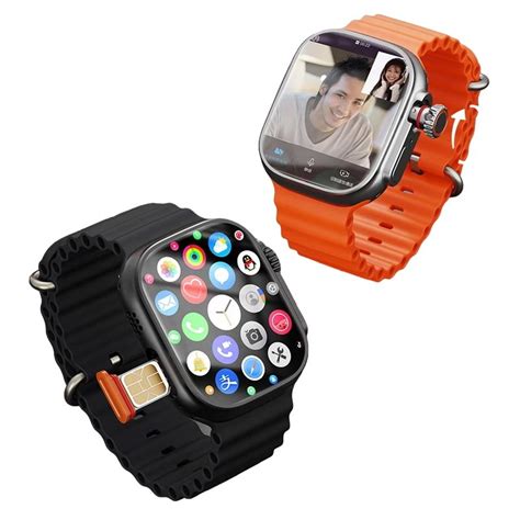 S12 Ultra Rotating Camera 4G Android Amoled Smart Watch