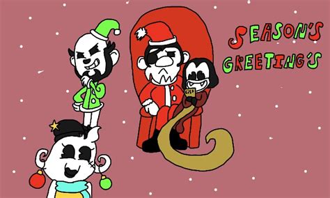 The Butcher Gang Seasons Greetings Card by epicparadot on DeviantArt